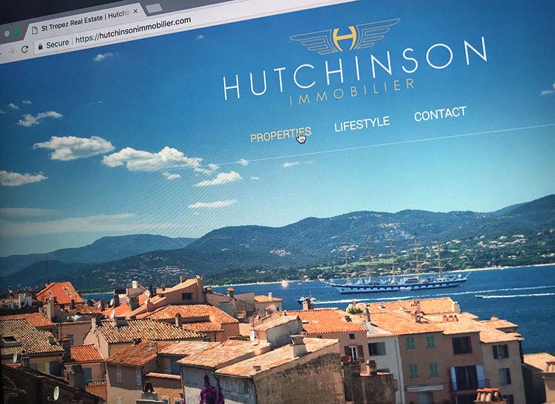 st tropez real estate website