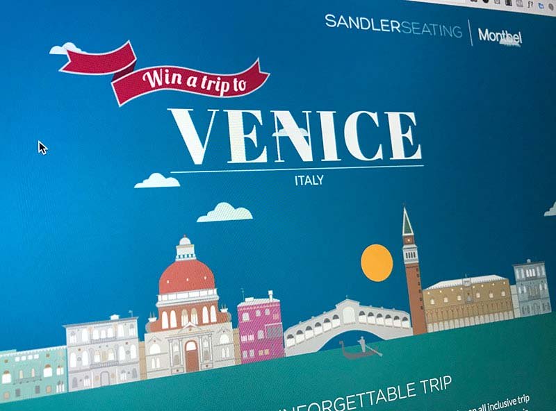 win a trip to Venice competition website