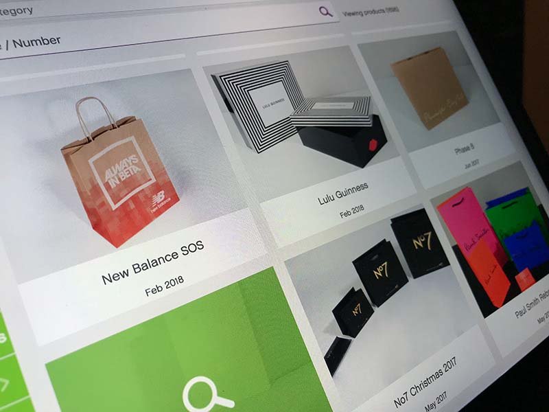 luxury packaging sample ordering