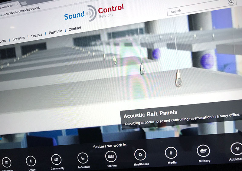 acoustic and noise control products website