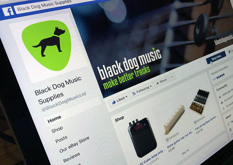 black dog music facebook page