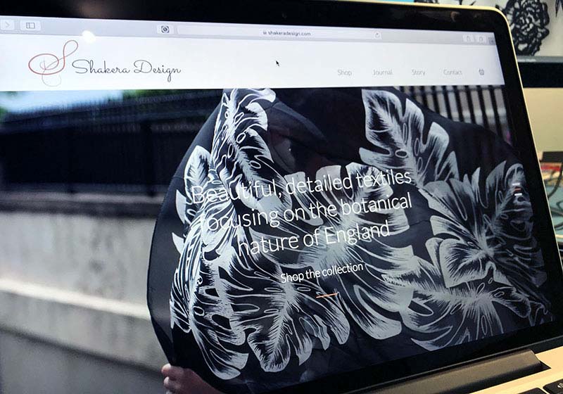 fashion accessory ecommerce homepage